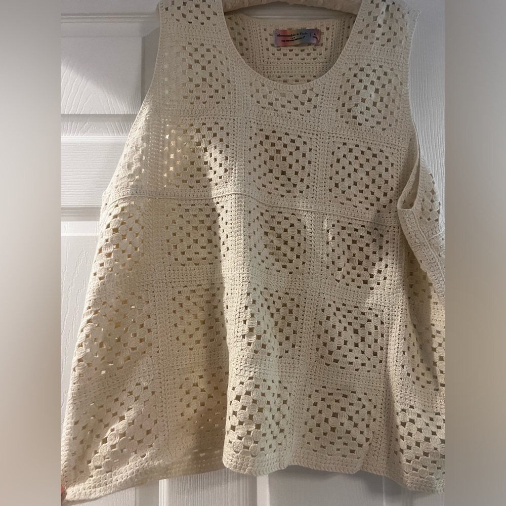 Abercrombie and Fitch crochet top